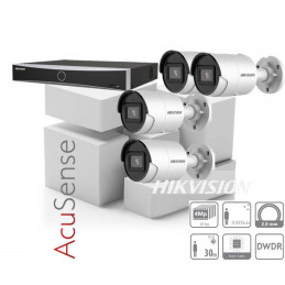 SET-4-HIKVISION-4MP-IP-AcuSense-DS-2CD2046G2-I-UHD2K-IR30m - profik...